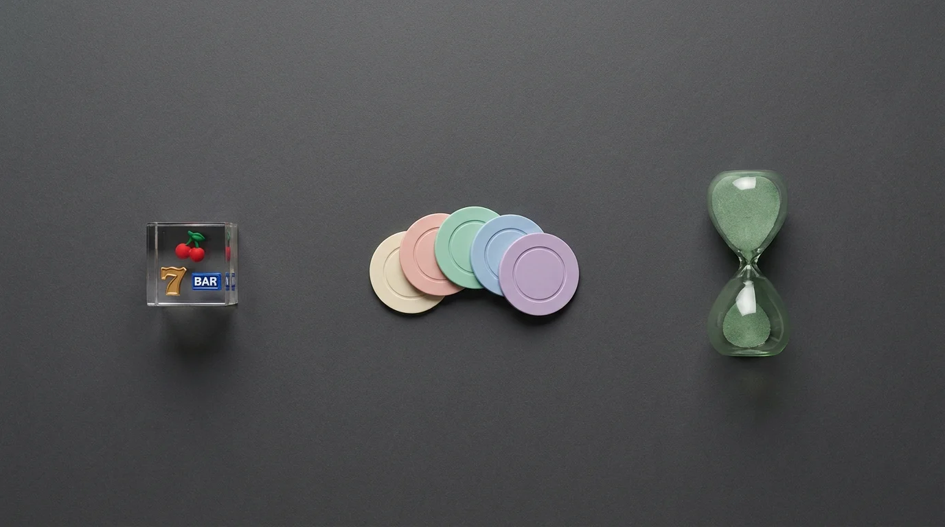 Three types of UK no deposit casino bonuses: free spins, bonus cash, and free play